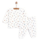 Pambuliq Baby Girl Long Sleeve Pyjamas Set - Beige - ebebek - Black Friday