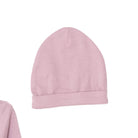 HelloBaby Newborn Organic Wrapover Top - Hat - Footed Set - Light Rose - ebebek - Black Friday