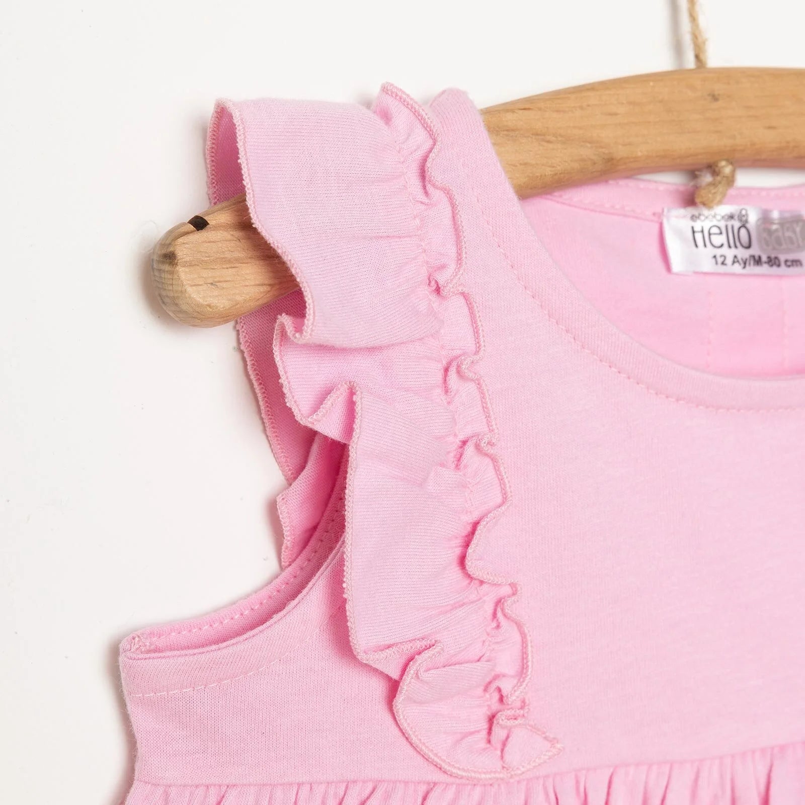 HelloBaby Baby Girl Tight & T-shirt - Mauve - ebebek - Black Friday