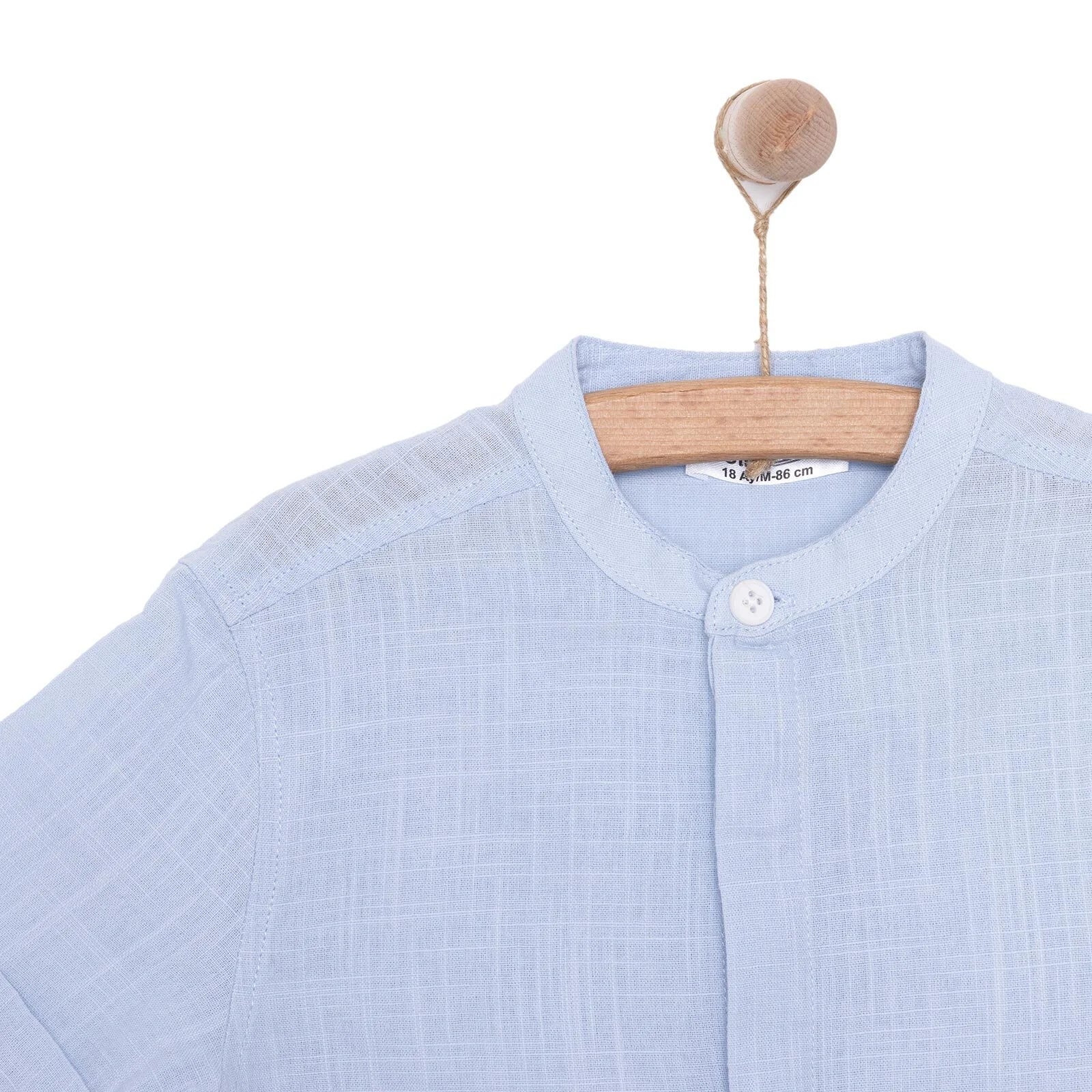 HelloBaby Boy Shirt - Blue - ebebek - Black Friday