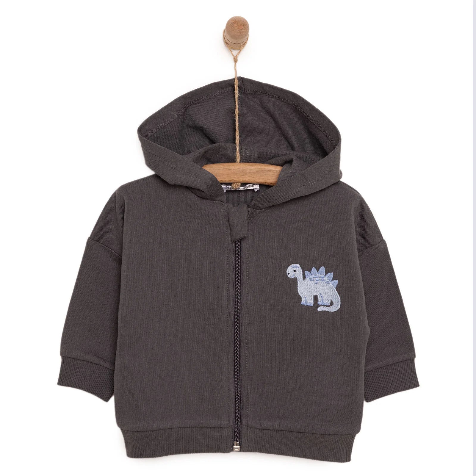 HelloBaby Boy Cardigan - Dark Grey - ebebek - Black Friday