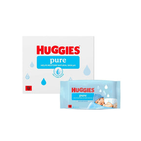 Huggies Pure Plastic Free Baby Wipes 12x48 pcs - ebebek - Black Friday