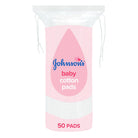 Johnson's Baby Cotton Pads 50 pads - ebebek - Black Friday