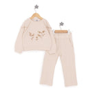 BabyZ Pretty Girl Girl Sweatshirt - Pants - Beige - ebebek - Black Friday