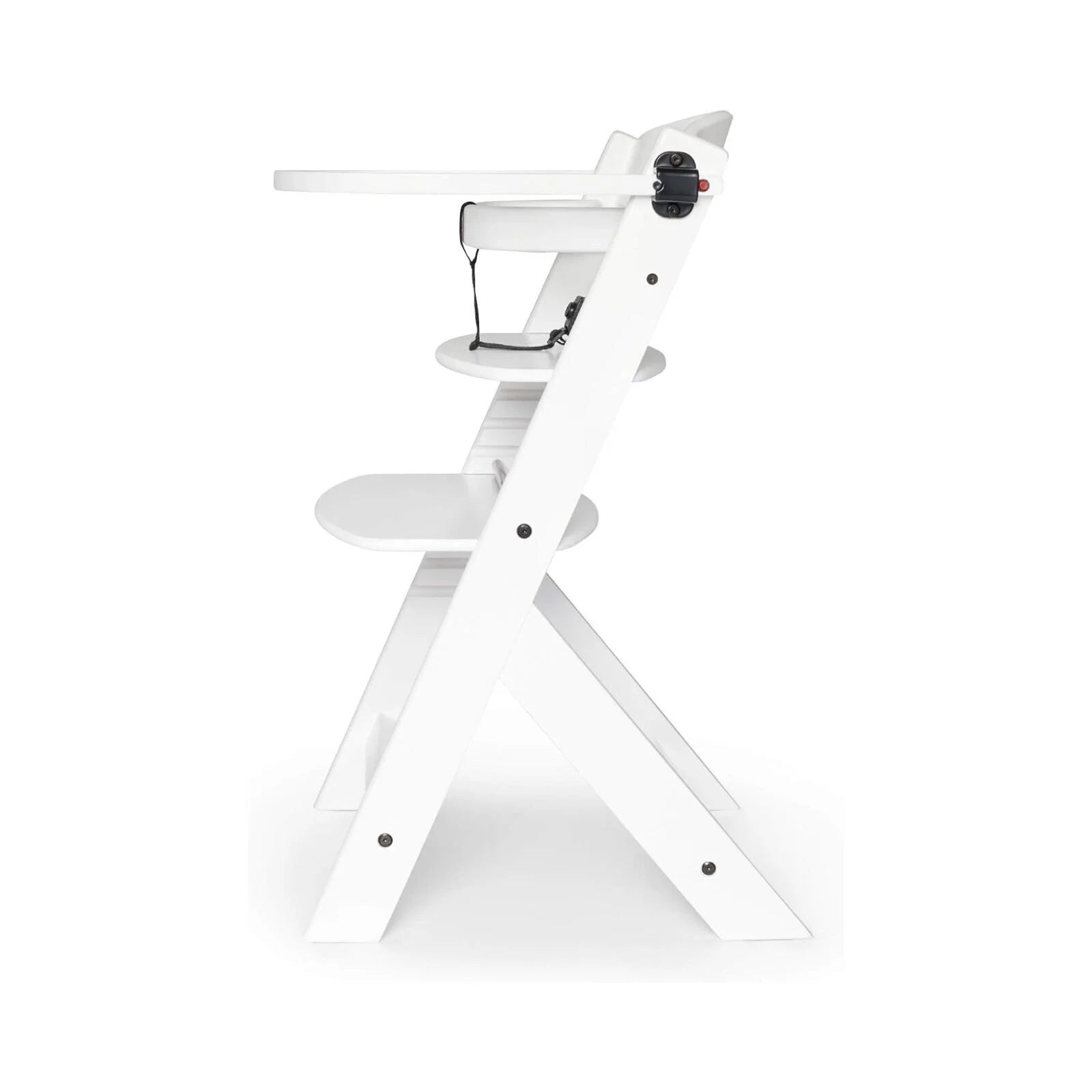 Kinderkraft Enock Wooden Highchair - White - ebebek - Black Friday