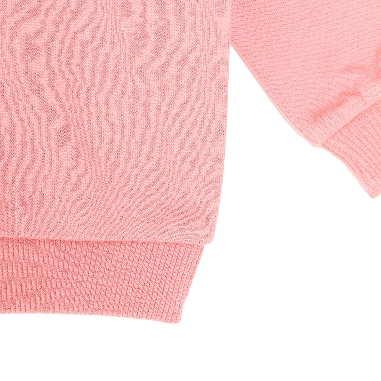 HelloBaby Basic Low Raised Teddy Bear Printed Sweatshirt - Light Rose - ebebek - Black Friday