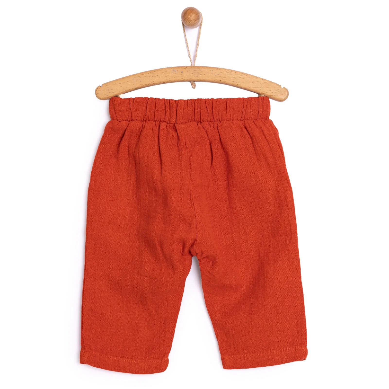 HelloBaby Basic Baby Boy Muslin Leggings - Brown - ebebek - Black Friday