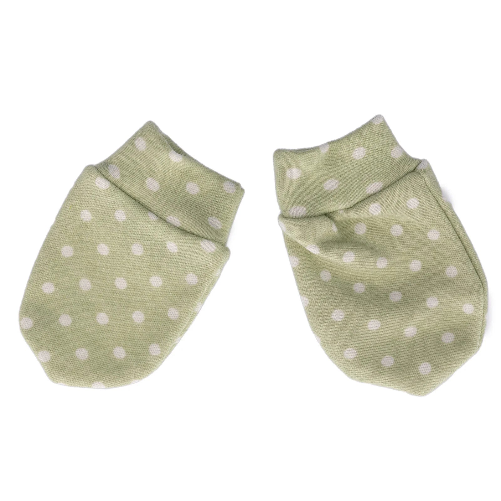 HelloBaby Newborn Mittens - Green Printed - ebebek - Black Friday