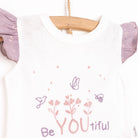 Bebetto Newborn Baby Girl Nature T-shirt - Tights - Purple - ebebek - Black Friday