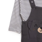 HelloBaby Dungaree - Sweatshirt - Dark Grey - ebebek - Black Friday