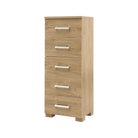 Charnwood Bordeaux Tall Boy - Oak Oak - ebebek - Christmas