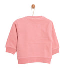 HelloBaby Baby Girl Cat Printed Sweatshirt - Light Rose - ebebek - Black Friday