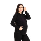 baby mom Mom Maternity Sweatshirt - Black - ebebek - Black Friday