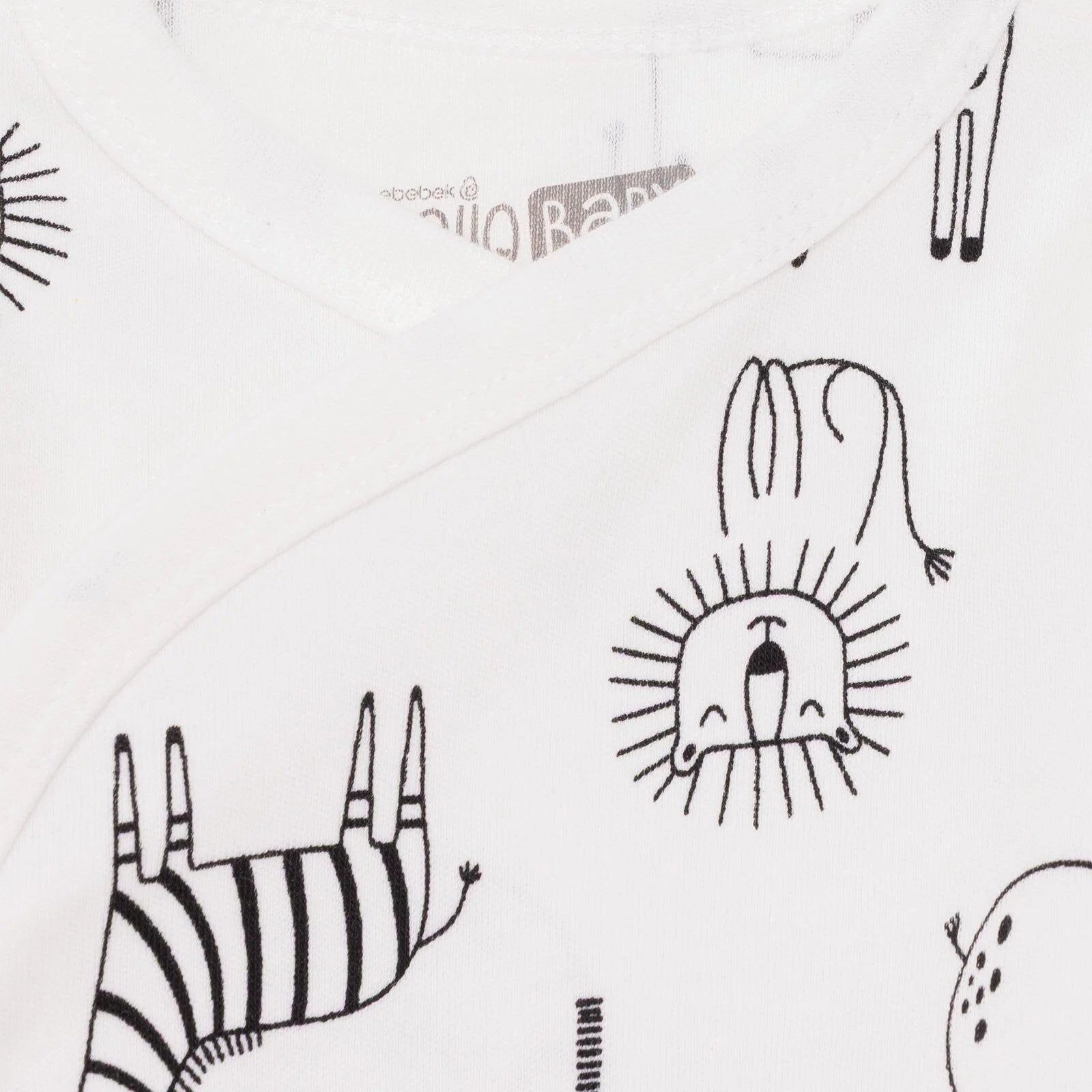 HelloBaby Newborn Body Footed Bottom - Ecru - ebebek - Black Friday