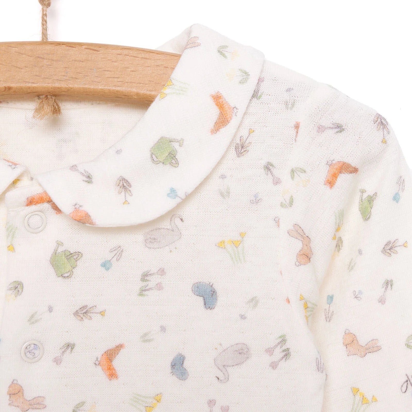 Bebetto Happy Garden Girl Tracksuit - Light Pink - ebebek - Black Friday