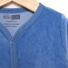 HelloBaby Boy Velvet Footed Jumpsuit - Light Blue - ebebek - Black Friday