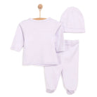 HelloBaby Newborn Organic Wrapover Top - Hat - Purple - ebebek - Black Friday