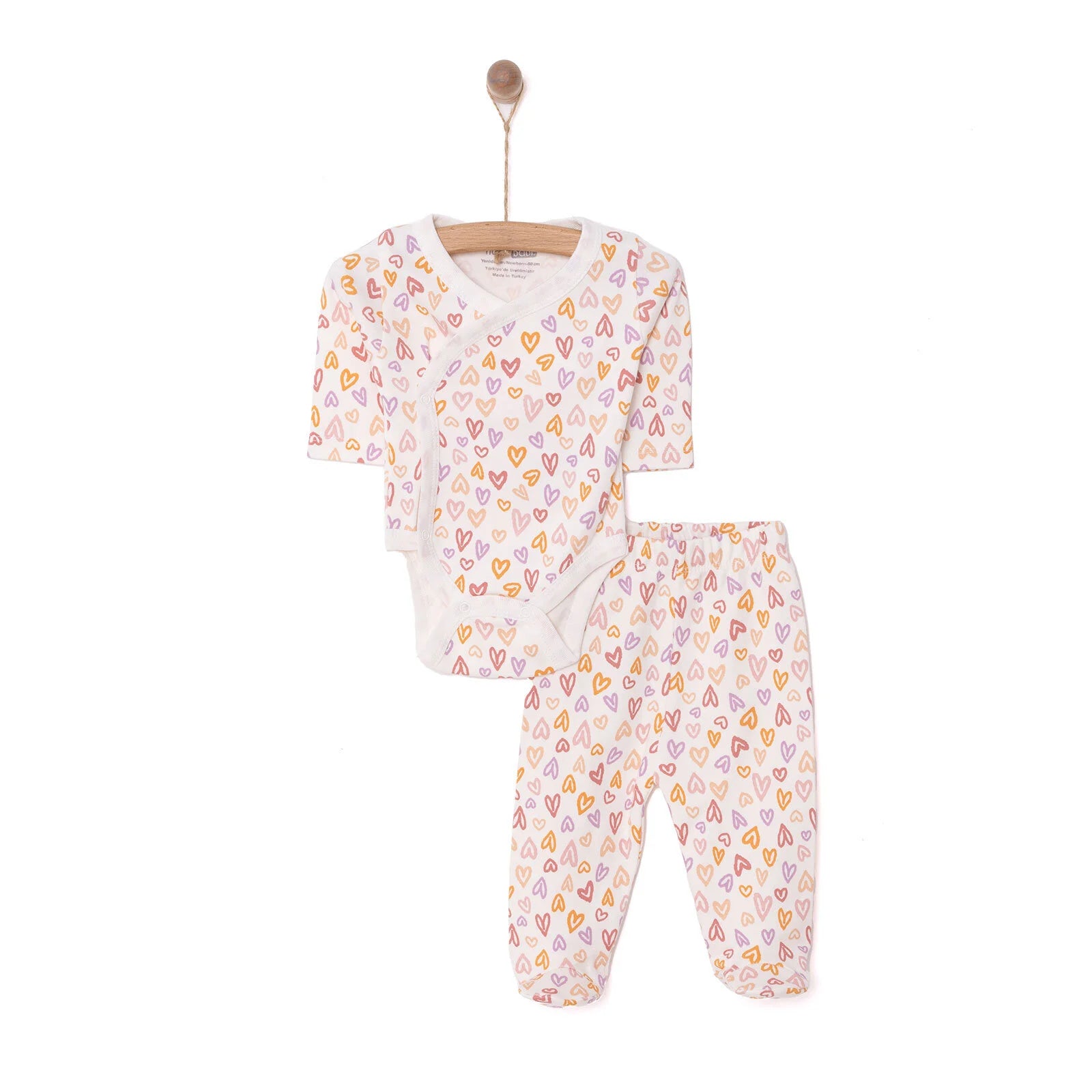 HelloBaby Newborn Body - Footed Bottom - Ecru - ebebek - Black Friday