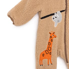 Midimod Newborn Boy Welsoft Jumpsuit - Beige - ebebek - Black Friday