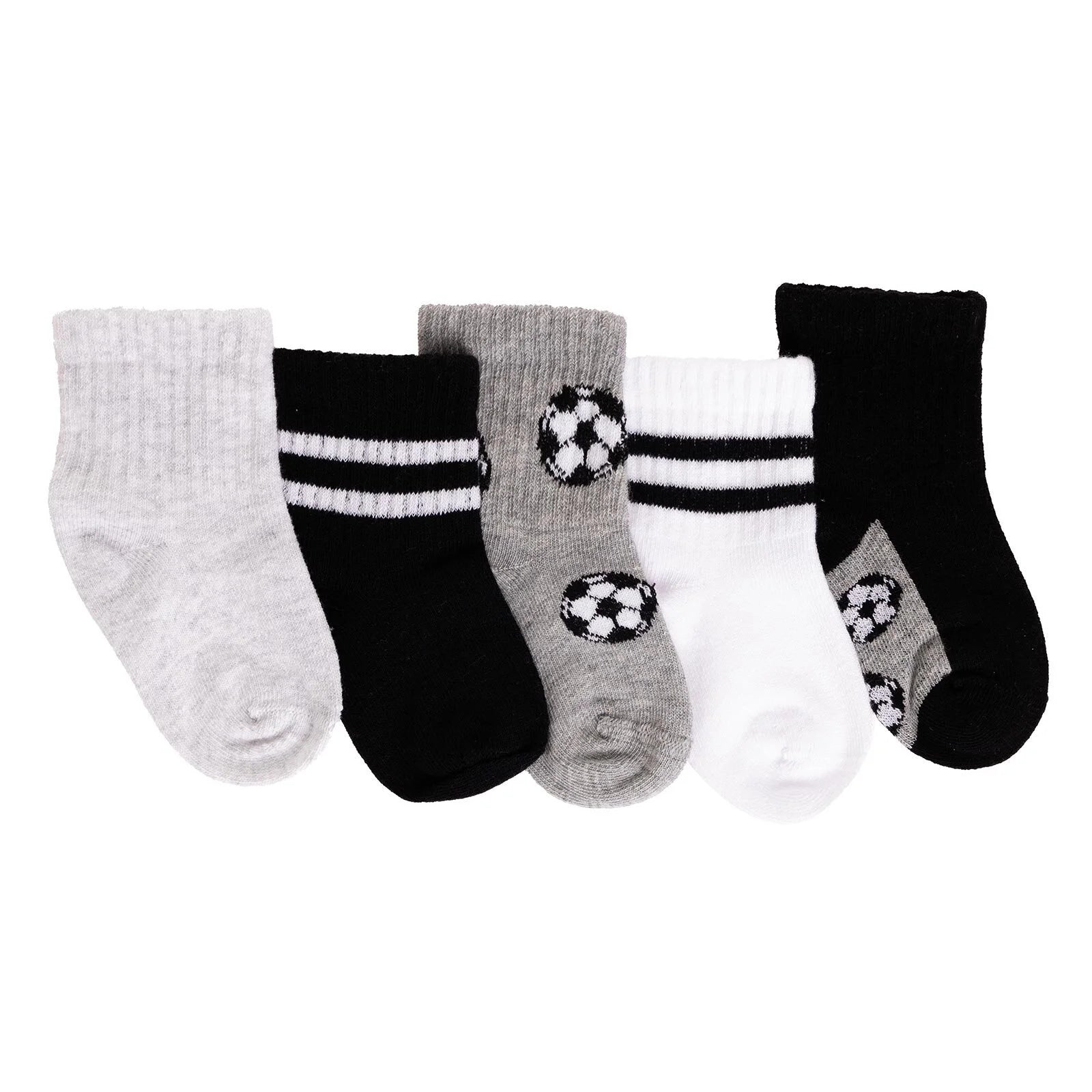 HelloBaby Baby Boy Pack of 5 Socks - Grey - ebebek - Black Friday