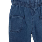 HelloBaby Basic Baby Girl Paperbag Denim Leggings - Dark Blue - ebebek - Black Friday