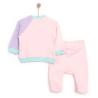 HelloBaby Newborn Colour Block Sweatshirt - Light Pink - ebebek - Black Friday