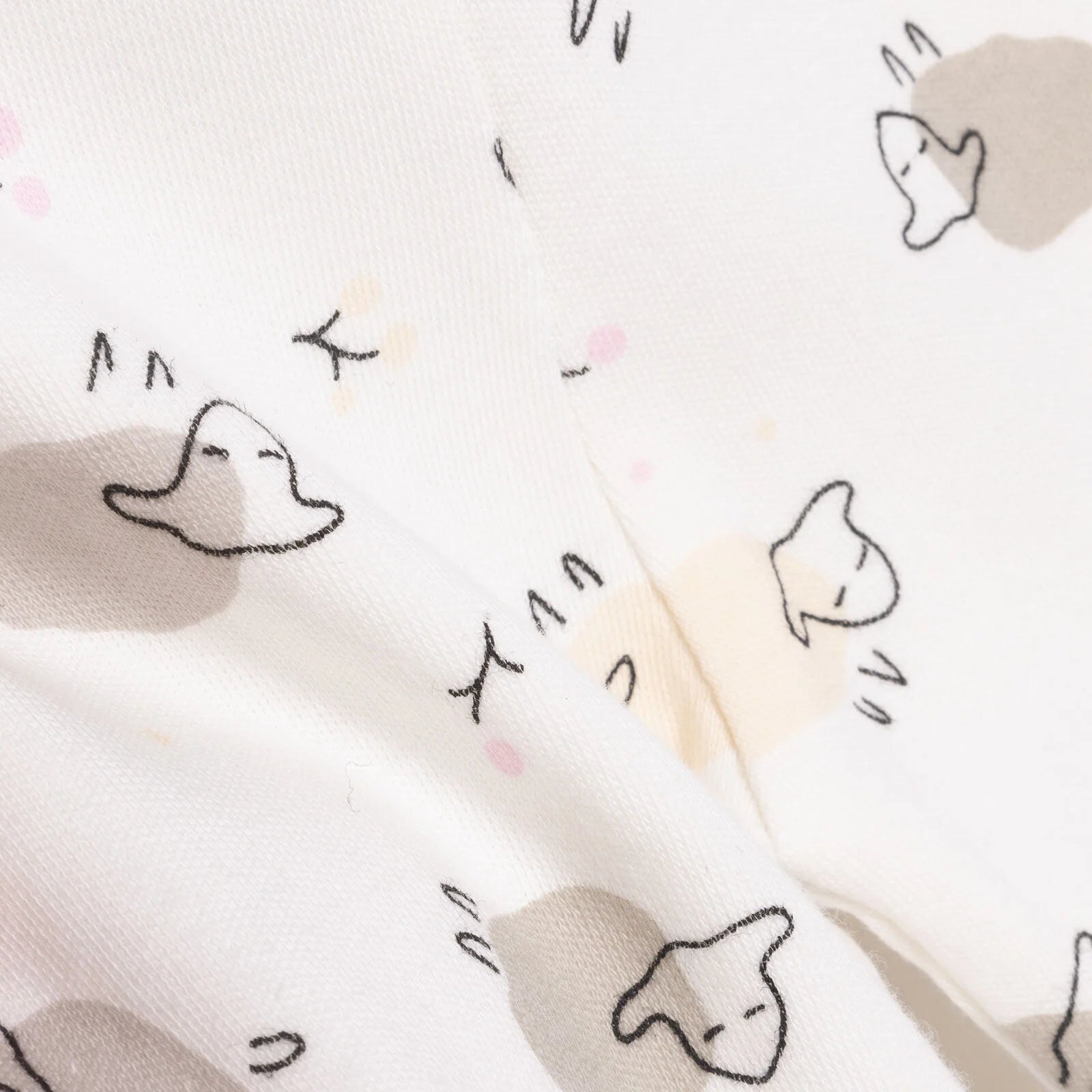 HelloBaby Girl Wrapover Top - Footed Bottom - Ecru - ebebek - Black Friday