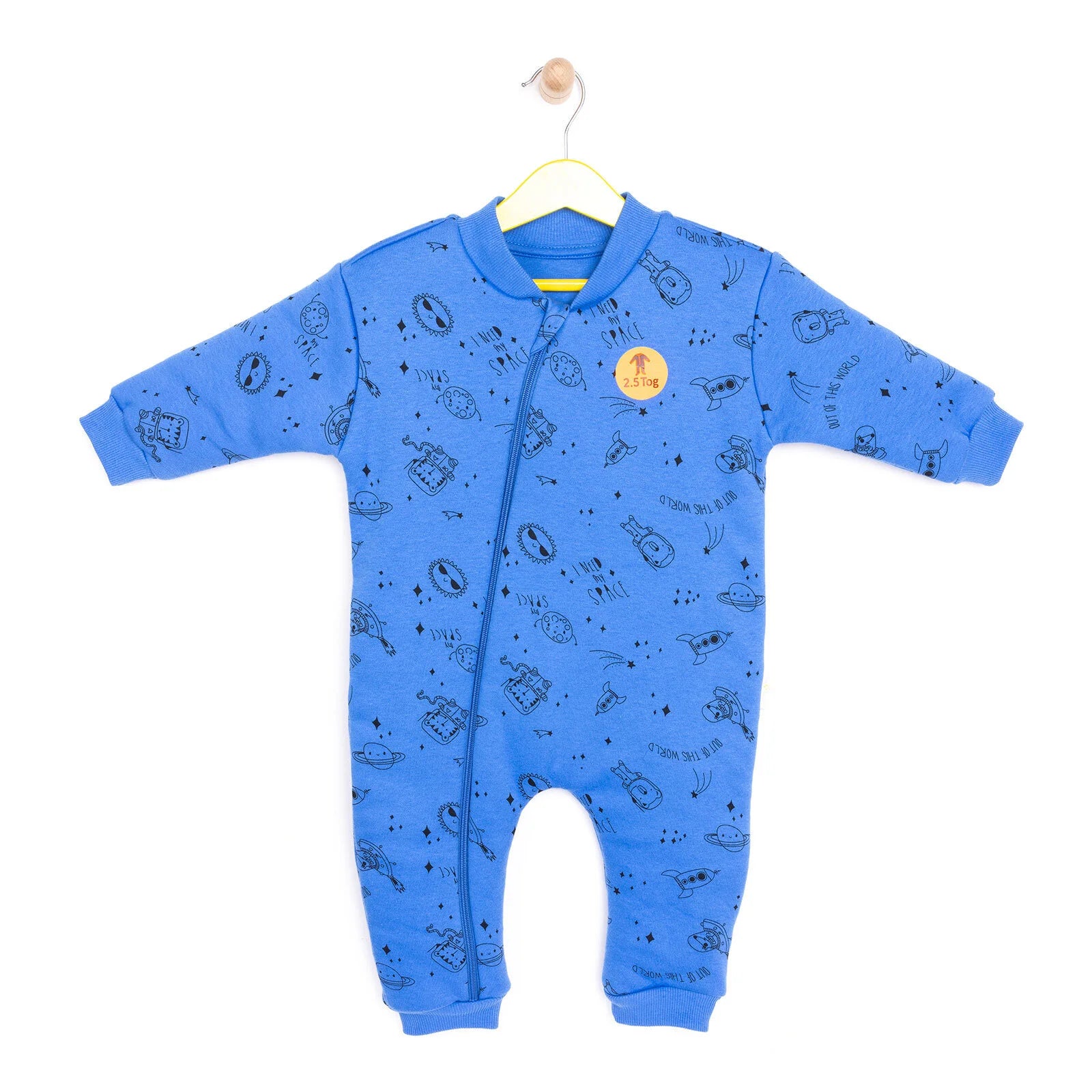 Little Plane Sleepsuit - Navy Blue - ebebek - Black Friday