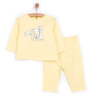 HelloBaby Girl Long Sleeve Pyjamas Set - Yellow - ebebek - Black Friday