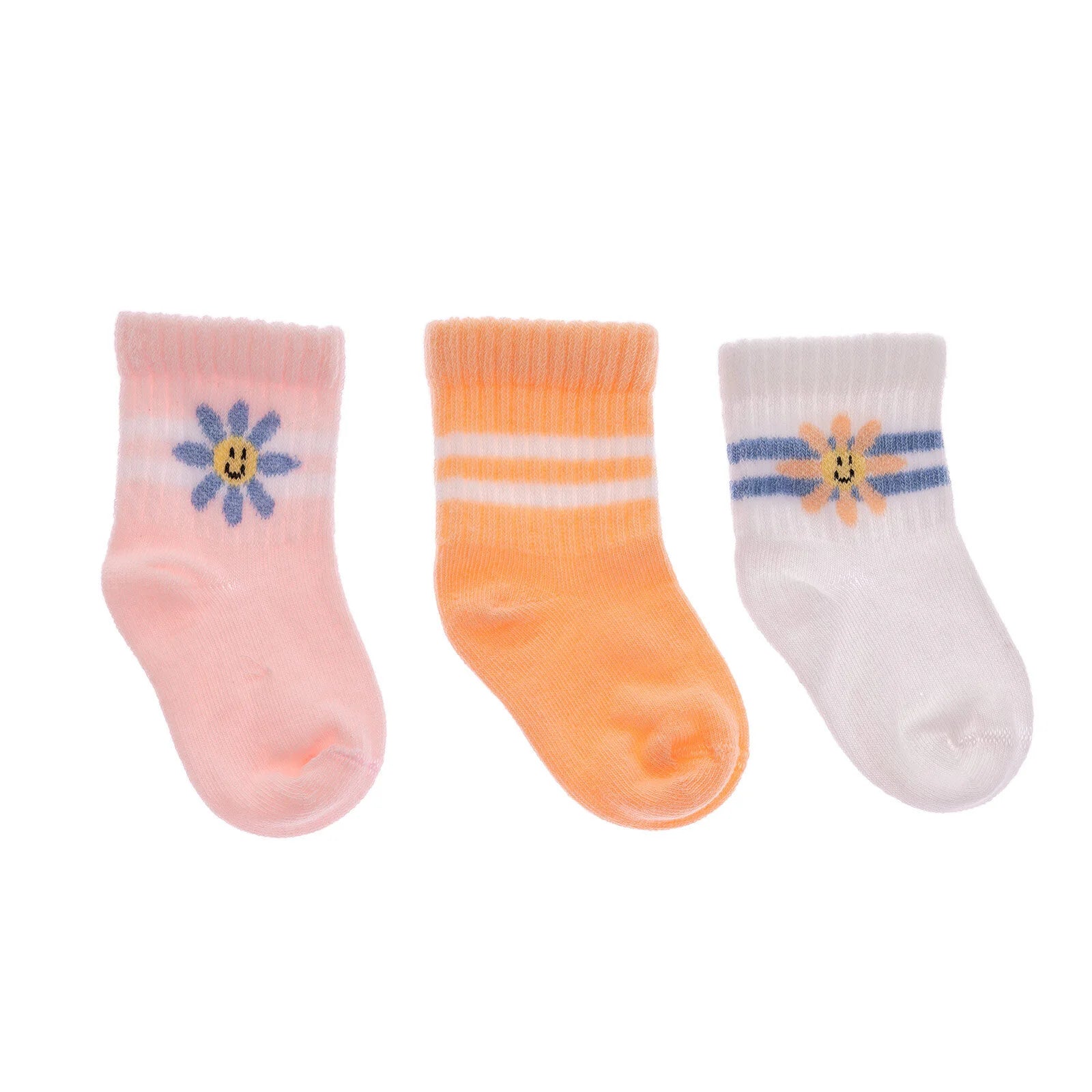HelloBaby Baby Girl Pack of 3 Socks - Orange - ebebek - Black Friday