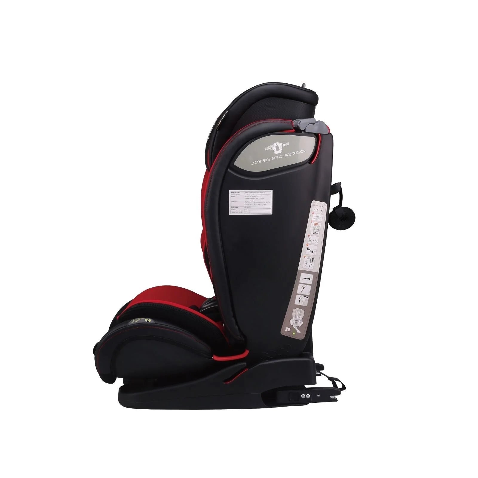 baby plus Secure Group 1/2/3 (9 Months to 12 Years) Car Seat - Red - ebebek - Black Friday