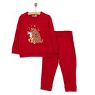 HelloBaby Basic Girl Jogging Set - Red - ebebek - Black Friday