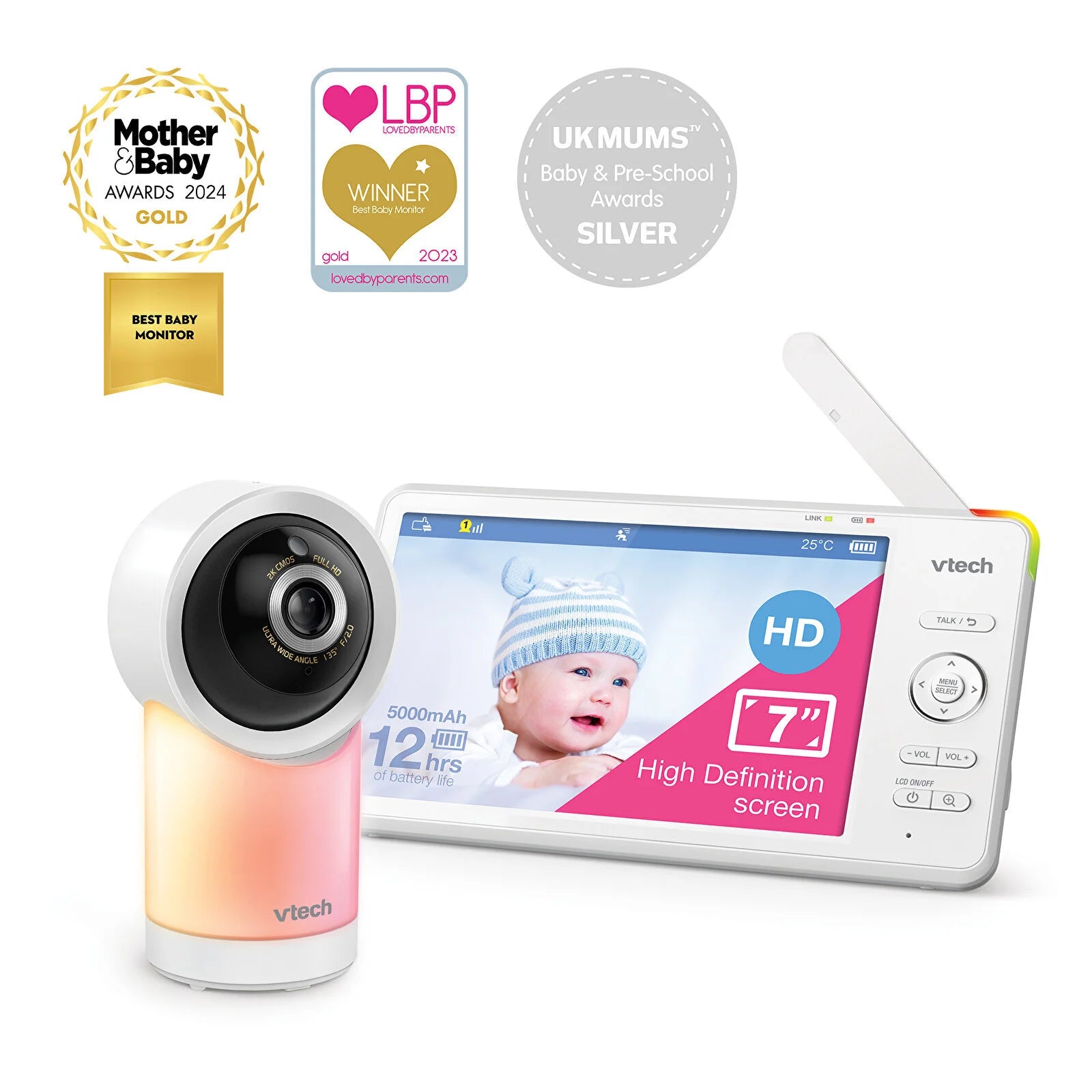 VTech RM7766HD Smart Video Baby Monitor - ebebek - Black Friday