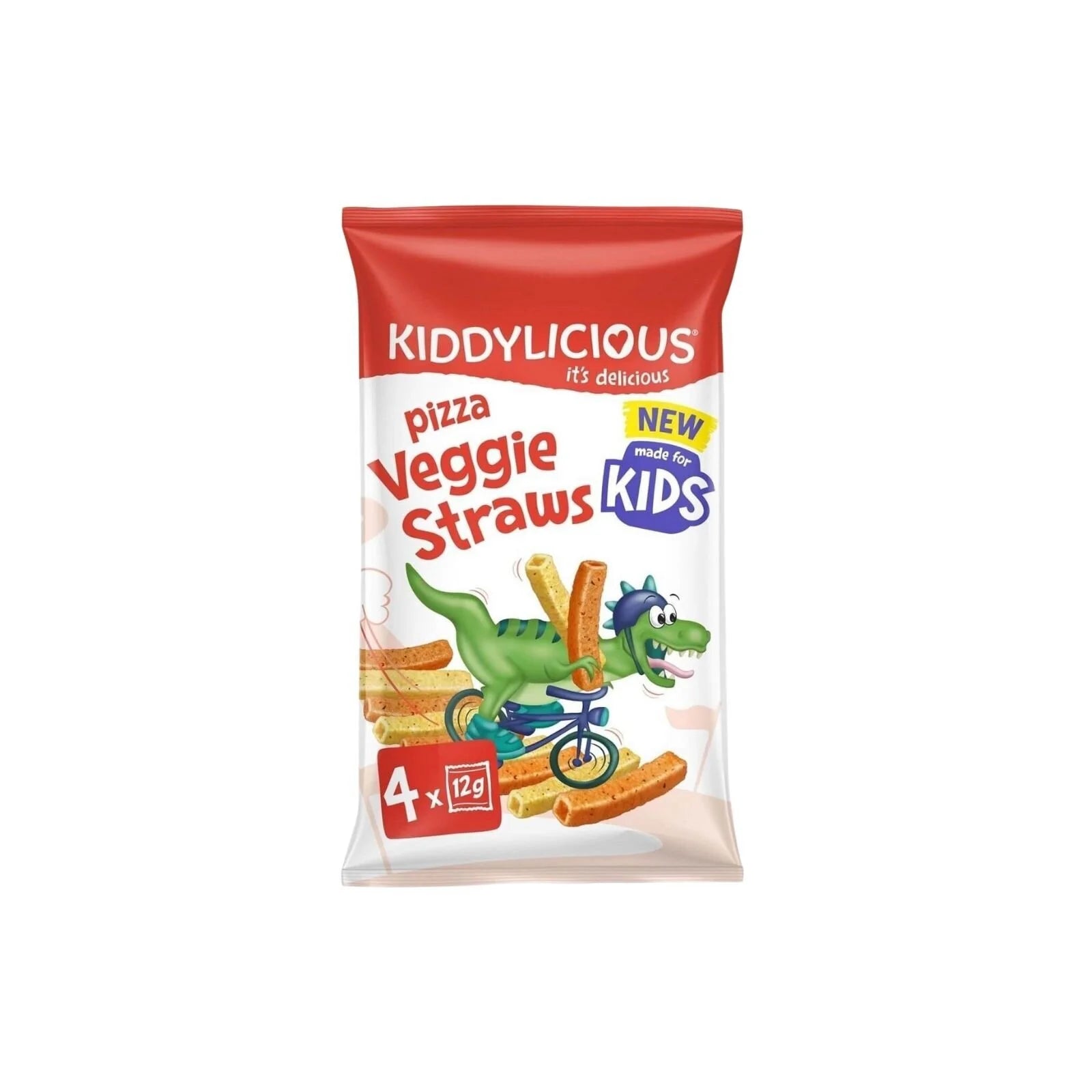 Kiddylicious Veggie Straws 3+ years 48g (4x12g) - ebebek - Black Friday