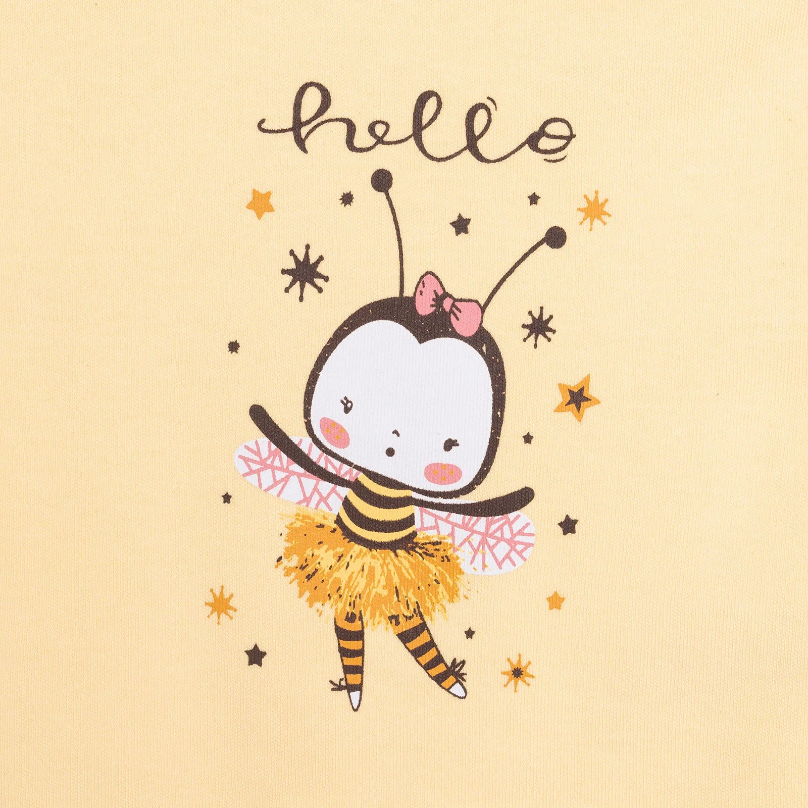 HelloBaby Basic Girl Jogging Set - Yellow - ebebek - Black Friday