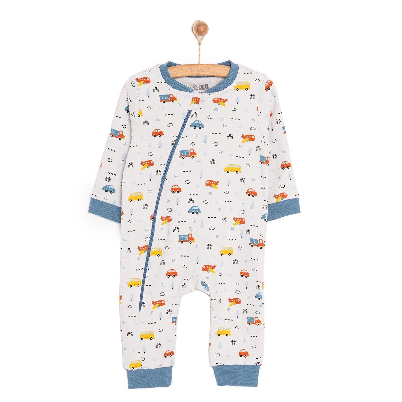 HelloBaby Boy Jumpsuit - Grey - ebebek - Black Friday
