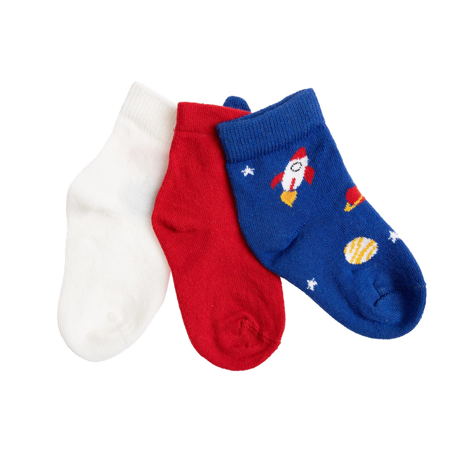 HelloBaby Baby Boy Pack of 3 Socks - Red - ebebek - Black Friday