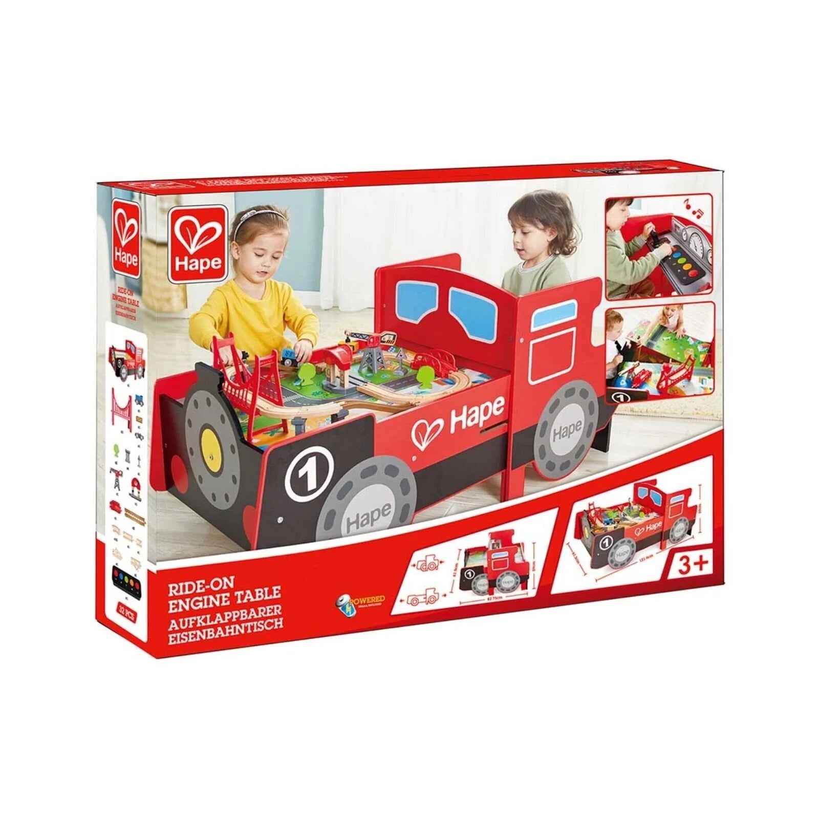 Hape No.1 Engine Table - ebebek - Black Friday