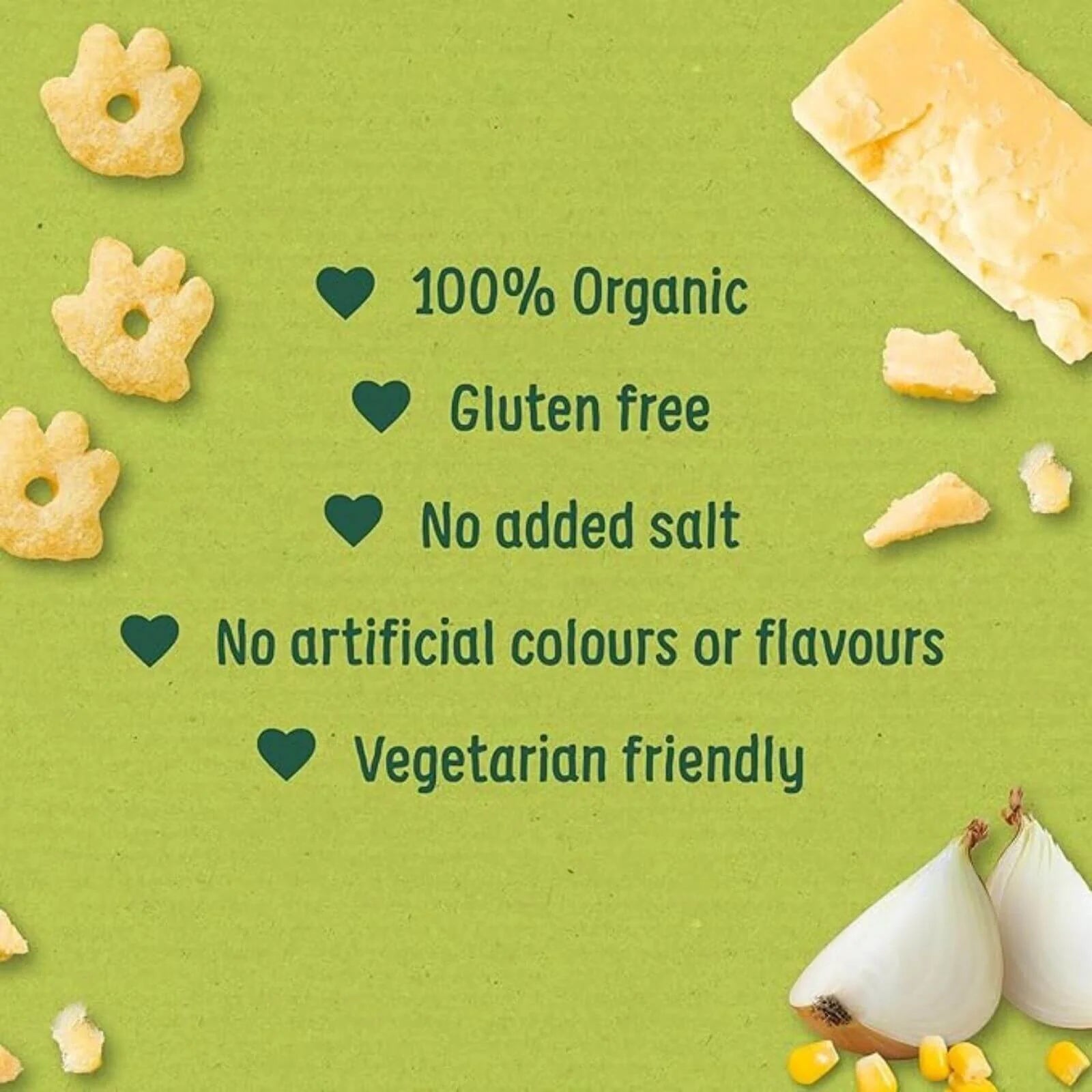 Organix Cheese & Onion Gruffalo Claws Multipack 12+ months 60g (4x15g) - ebebek - Black Friday