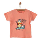 HelloBaby Basic Pineapple Printed Tshirt - Coral - ebebek - Black Friday