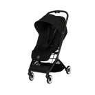 Cybex Orfeo V2 Compact Pushchair with Cloud G Car Seat & Base Travel System Bundle - Magic Black - ebebek - Christmas