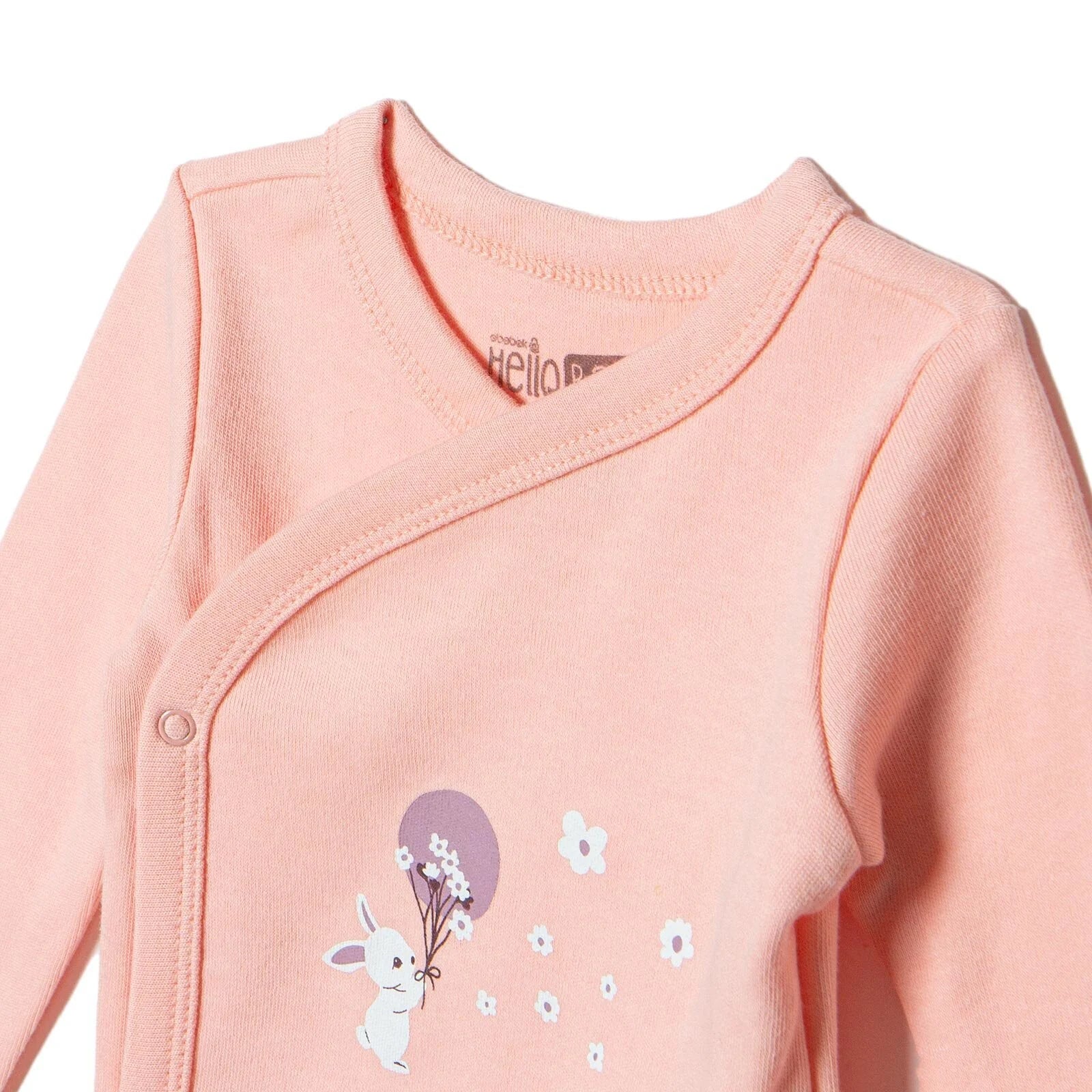 HelloBaby Newborn Body - Footed Bottom - Pink - ebebek - Black Friday