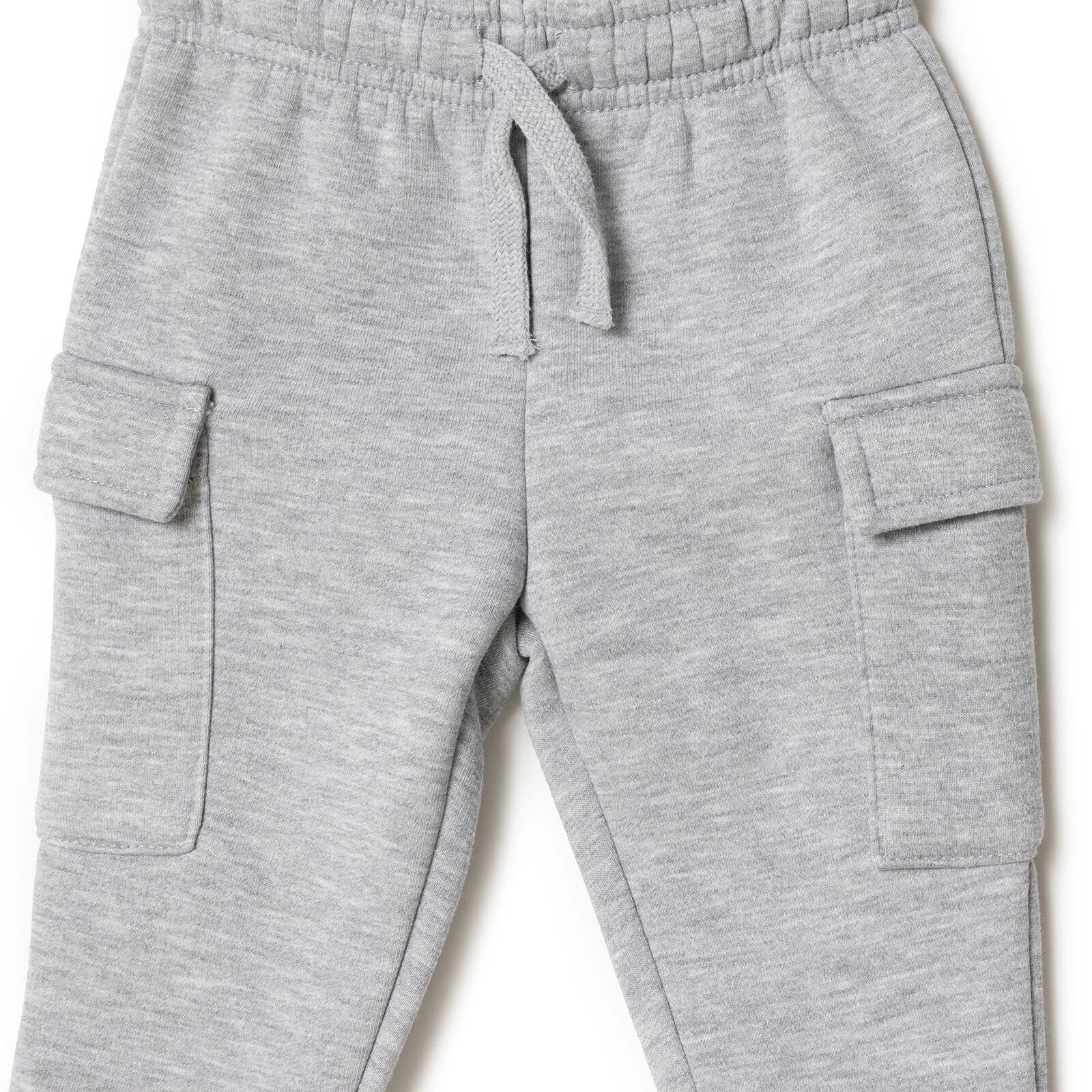 HelloBaby Basic Baby Boy Leggings - Grey Melange - ebebek - Black Friday