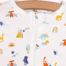 HelloBaby Newborn Baby Boy Footed Jumpsuit - Ecru - ebebek - Black Friday