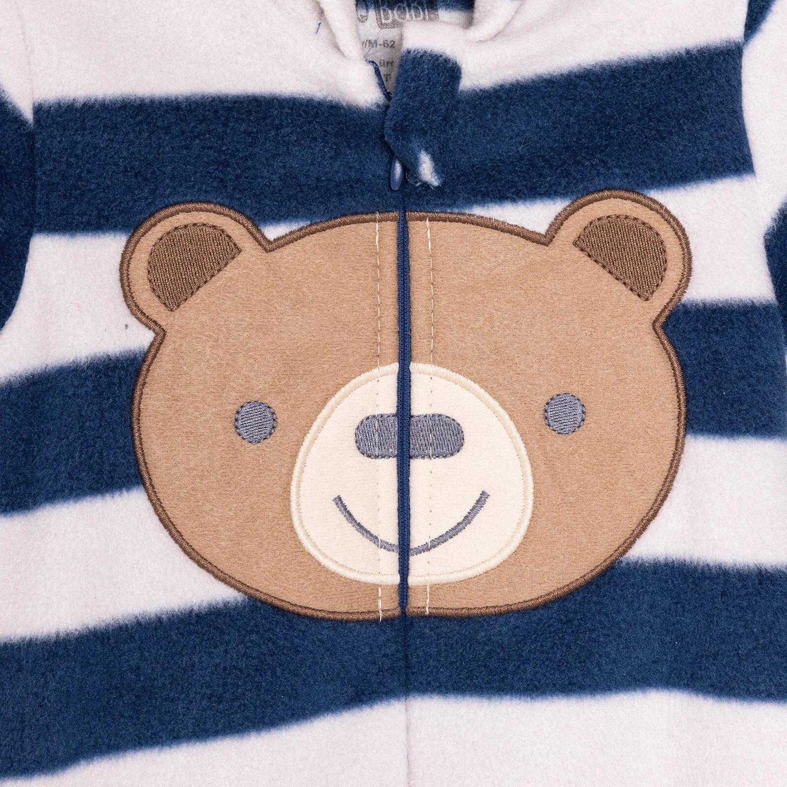 HelloBaby Newborn Baby Boy Fleece Hooded - Navy Blue - ebebek - Black Friday