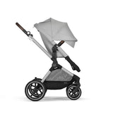 Cybex Eos Lux Silver 2 - in - 1 Pushchair - Lava Grey Lava Grey - ebebek