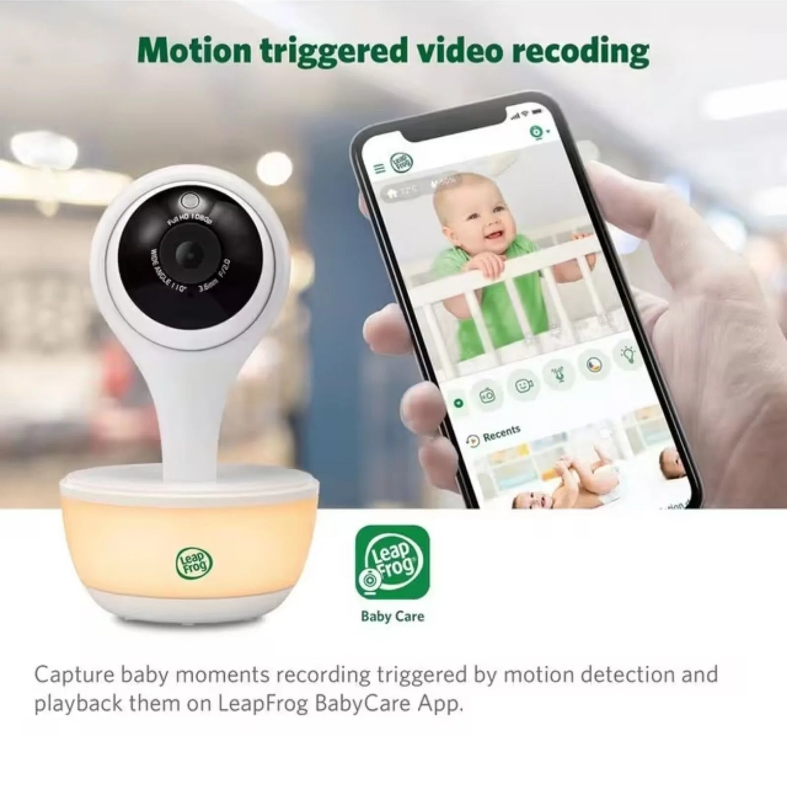 LeapFrog LF815HD Wi - Fi Smart 5" HD Video Baby Monitor - ebebek - Black Friday