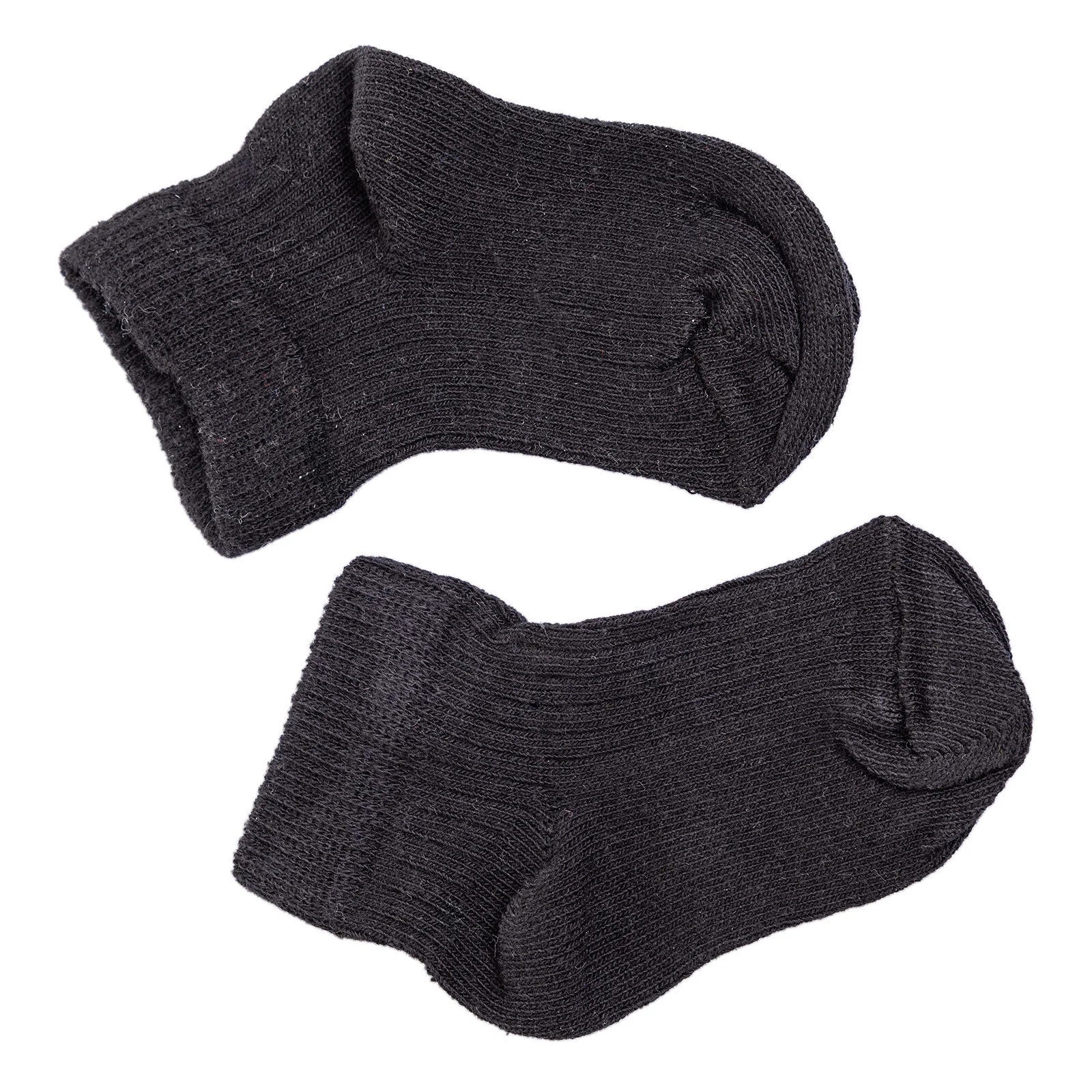 HelloBaby Unisex Pack of 3 Socks - Black - ebebek - Black Friday