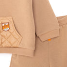 HelloBaby Forest Camp Boy Jogging Set - Ecru - ebebek - Black Friday