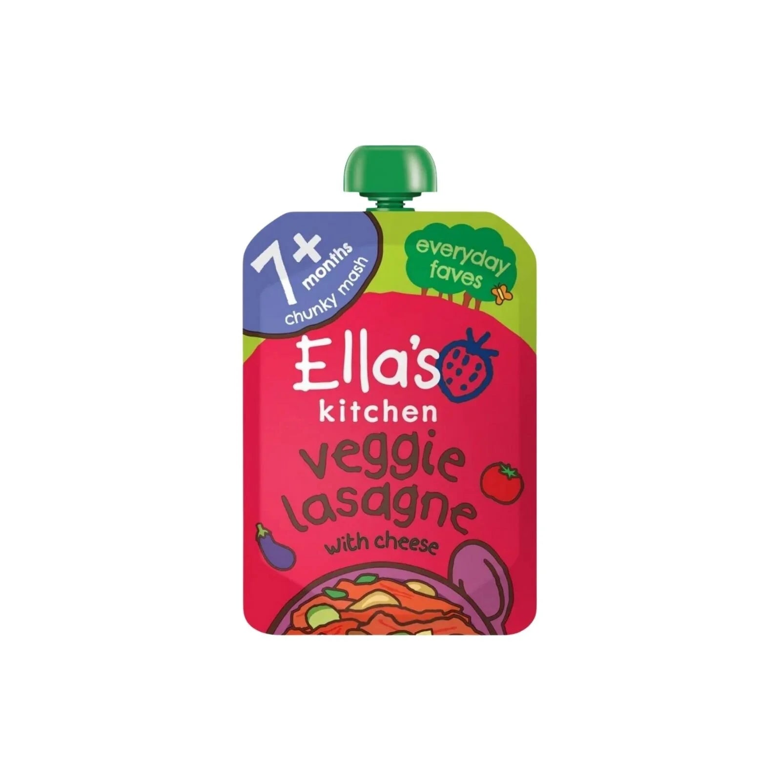 Ella's Kitchen Organic Veggie Lasagne Baby Food Pouch 7+ months 130g - ebebek - Black Friday